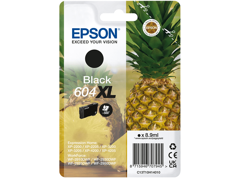 Cartuccia Epson 604XL originale NERO